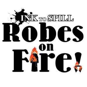 inktospill robes on fire